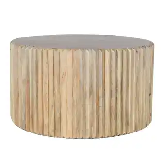 Tesco Rayne Mango Wood Round Coffee Table offer