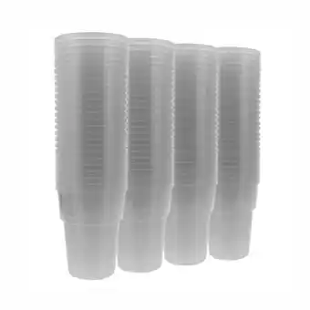 Tesco Clear Plastic Pint Glasses 670ml - Pack of 100 offer