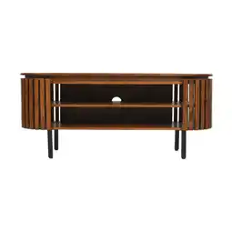 Tesco Osburn Mango Wood TV Cabinet offer