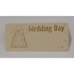 Tesco Wedding Cake Ivory Place Cards - Pack of 10 offer