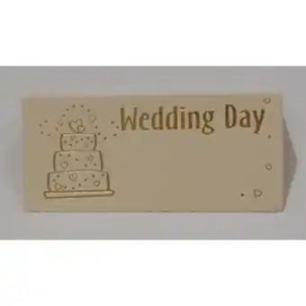 Tesco Wedding Cake Ivory Place Cards - Pack of 10 offer