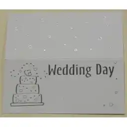 Tesco Wedding Cake White Place Cards - Pack of 10 offer