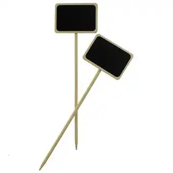 Tesco Blackboard Rectangular Ivory Picks – Pack of 2 offer