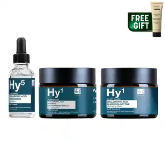 Tesco Dr Botanicals Anti-Ageing Hyaluronic Acid Day Moisturiser, Serum And Mask offer