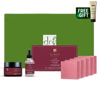 Tesco Dr Botanicals Anti-Ageing La Rose Française Evening Skincare Mother's Day Gift Set offer