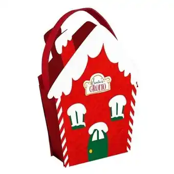 Tesco Grotto Christmas Felt Bag 31cm offer