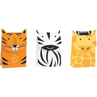 Tesco Animal Safari Treat Bags - Pack of 3 offer