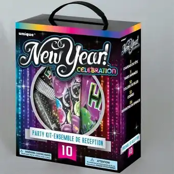 Tesco New Years Celebration Party Kit for 10 offer