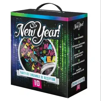 Tesco New Year's Eve Party Kit for 10 offer