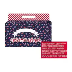 Tesco Customisable Christmas Eve Candy Cane Box offer