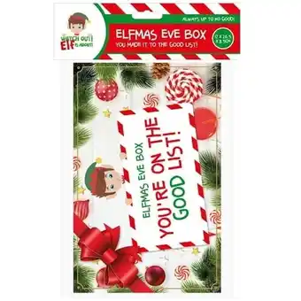 Tesco Elf Christmas Eve Box 26cm offer