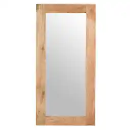 Tesco Valor Mango Wooden Mirror Extra Long offer