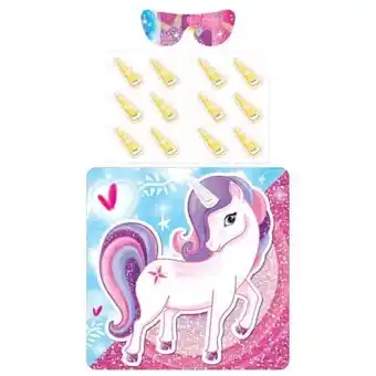 Tesco Stick The Unicorn Horn Game offer