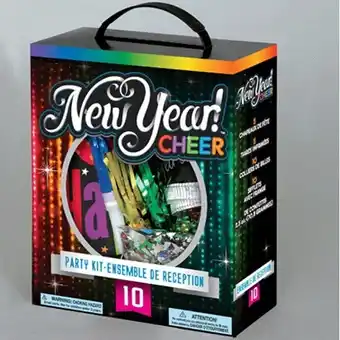 Tesco New Year Cheer Party Kit for 10 offer