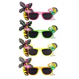 Tesco Flamingo Tropical Party Novelty Sunglasses offer