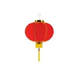 Tesco Oriental Lantern with Decorative Tassel - 8 Inches / 20cm offer