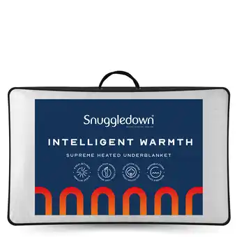 Tesco Snuggledown Intelligent Warmth Heated Topper, King offer