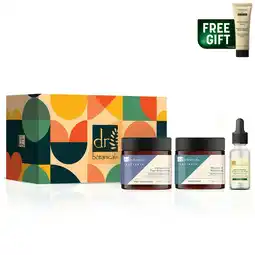 Tesco Dr Botanicals Anti-Ageing Antioxidant Body Moisturiser, Vitamin E Day Moisturiser & Seaweed Serum offer