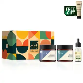 Tesco Dr Botanicals Anti-Ageing Antioxidant Body Moisturiser, Vitamin E Day Moisturiser & Seaweed Serum offer