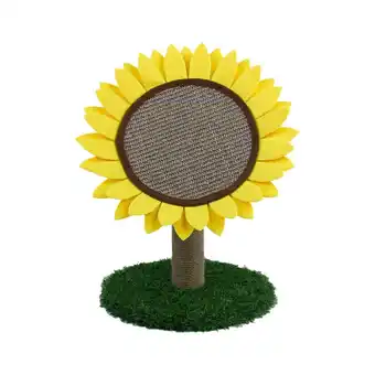 Tesco Living and Home Sisal Sunflower Cat Scratching Post offer