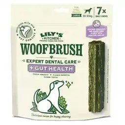 Tesco Lily's Kitchen Woofbrush Gut Health Large 379g - Pack of 4 offer