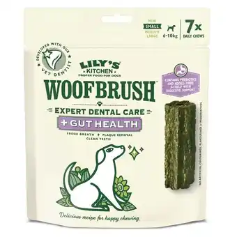 Tesco Lily's Kitchen Woofbrush Gut Health Small 204g - Pack of 5 offer