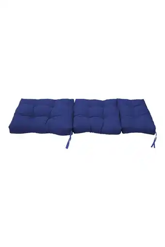 Tesco Living and Home Adirondack Patio Chair Cushion, 130x55cm, Navy Blue offer