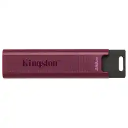 Tesco Kingston Technology DataTraveler USB Flash Drive 256GB USB USB Type-A - Red DTMAXA/256GB offer