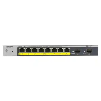 Tesco NETGEAR ProSAFE GS110TP Managed Wired Gigabit Ethernet 8 Ports Network Switch GS110TP-300EUS offer