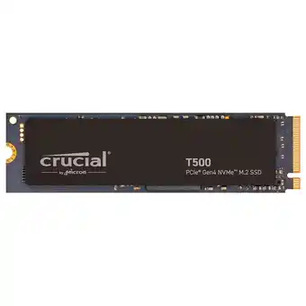 Tesco Crucial T500 1TB M.2 PCIe 4.0 Micron 3D TLC NAND Solid state drive - NVMe - Black CT1000T500SSD8 offer