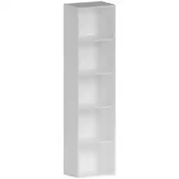 Tesco Vida Designs Oxford 4 Tier Cube Bookcase Display Storage, White offer