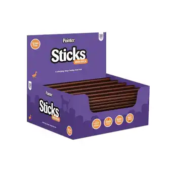 Tesco Pointer Duck Sticks - Pack of 50 offer