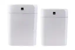 Tesco Sensio Home Value 2 Pack 16L+12L Waterproof Motion Sensor Trash Can Bin offer