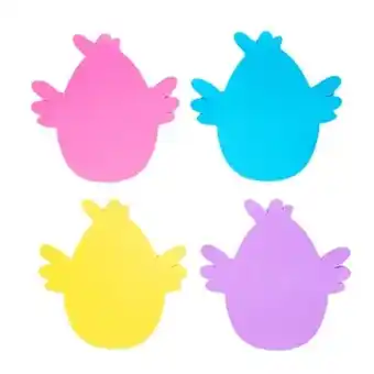 Tesco Easter Large Chick Shape Foam - Pack of 8 offer