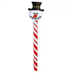 Tesco Snowman Christmas Inflatable Stick 118cm offer