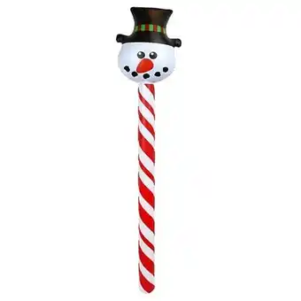 Tesco Snowman Christmas Inflatable Stick 118cm offer