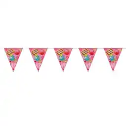 Tesco Sweets and Hearts Plastic Pennant Bunting 3.65 m offer