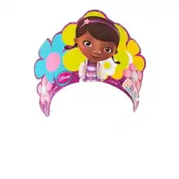 Tesco Doc McStuffins Tiara Headbands - Pack of 6 offer