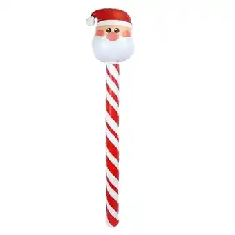 Tesco Santa Claus Christmas Inflatable Stick 118cm offer