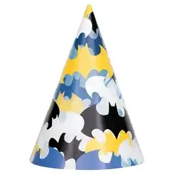 Tesco Batman Party Cone Hats - Pack of 8 offer