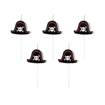 Tesco Pirates Birthday Pick Candles - Pack of 5 offer