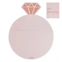 Tesco Rose Gold Ring Hen Party Grazing Board 50cm offer