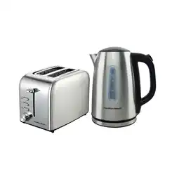 Tesco Hamilton Beach Kettle & Toaster Set - Rise Stainless Steel offer