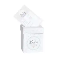 Tesco Baby Shower Post Box & Prediction Cards - Pack of 20 offer