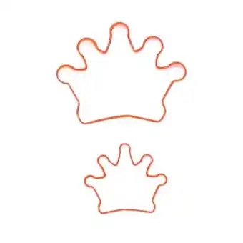 Tesco Crown Cookie Cutters - Pack of 2 offer