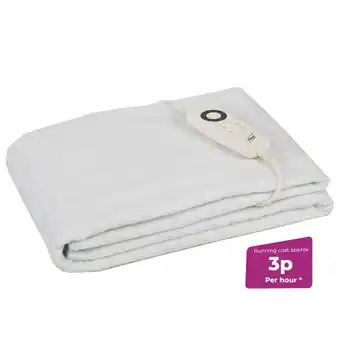 Tesco Electric Heated Underblanket - Single offer