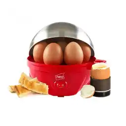 Tesco Red Electric Egg Boiler Poacher and Steamer offer