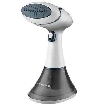 Tesco Russell Hobbs Steam Genie Essentials Hand Held Garment Steamer offer