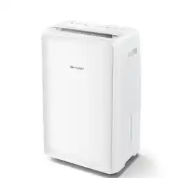 Tesco SHARP UD-P16U-W Portable Home and Office Dehumidifier, 16 Litre Capacity offer