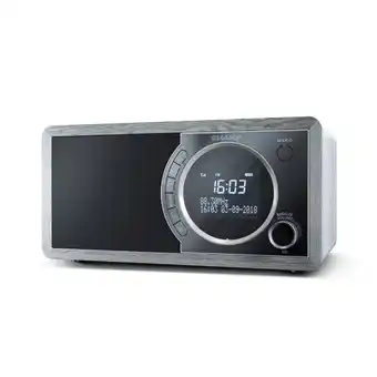 Tesco SHARP 6W DAB+ & FM Digital Radio with Bluetooth - Grey offer